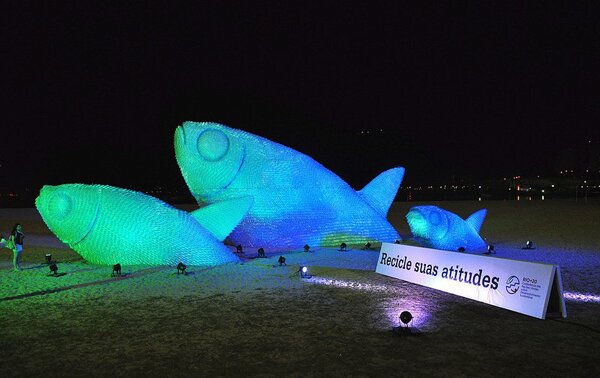 Светящиеся рыбы в Рио