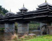 В Китае построили мост без единого гвоздя.